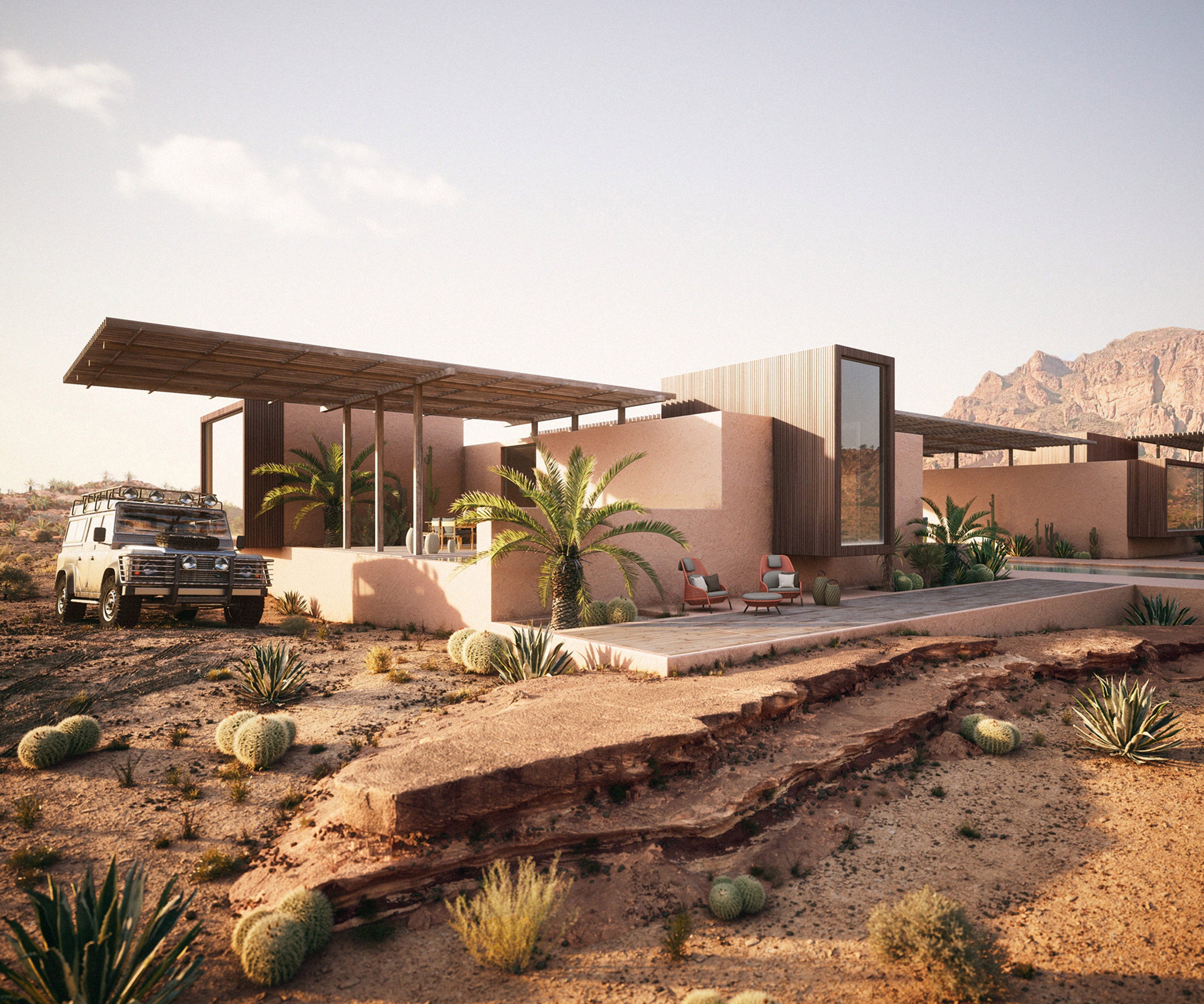 Ahnda Wing Lounge Chair