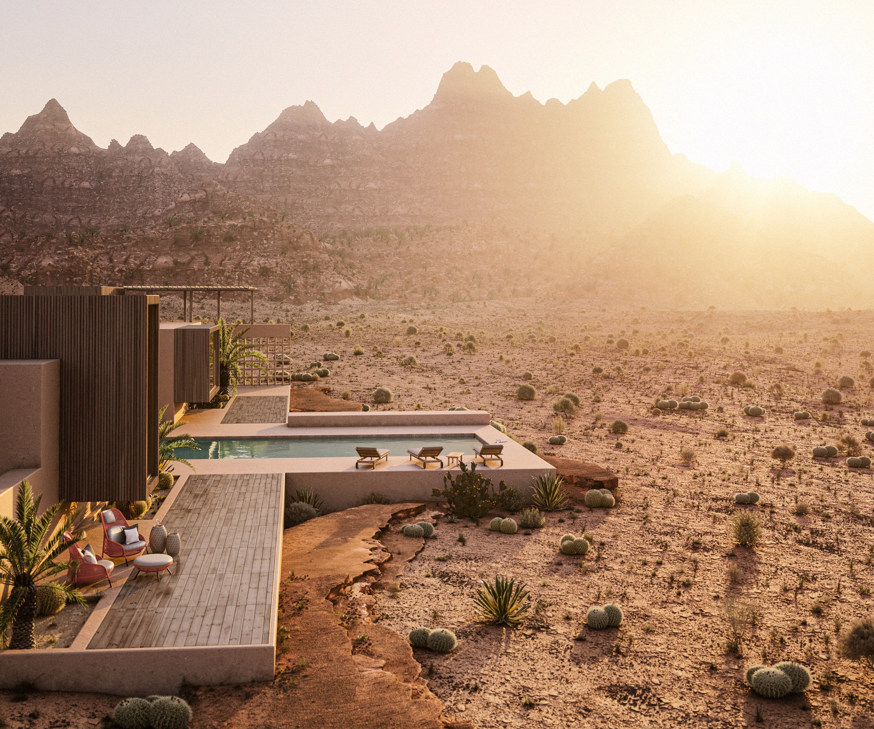 Ahnda Wing Lounge Chair