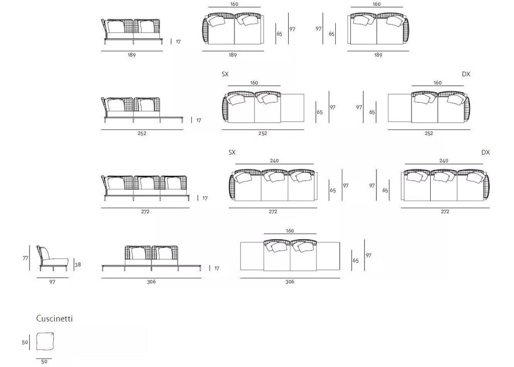 Balestro 24 Outdoor Sofa