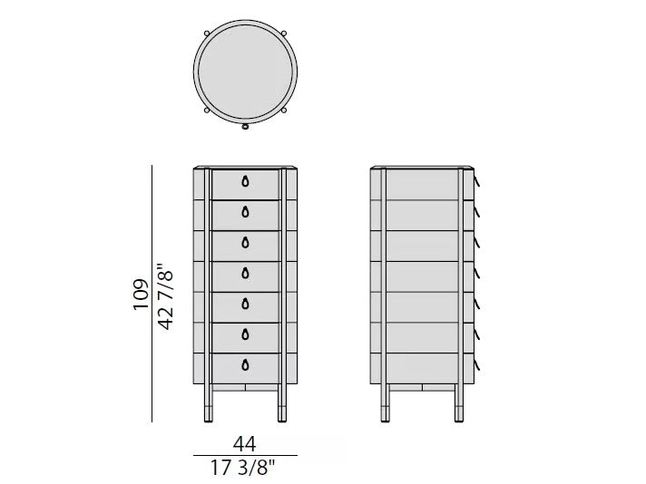 Bayus Tondo 7 - Chest of Drawers