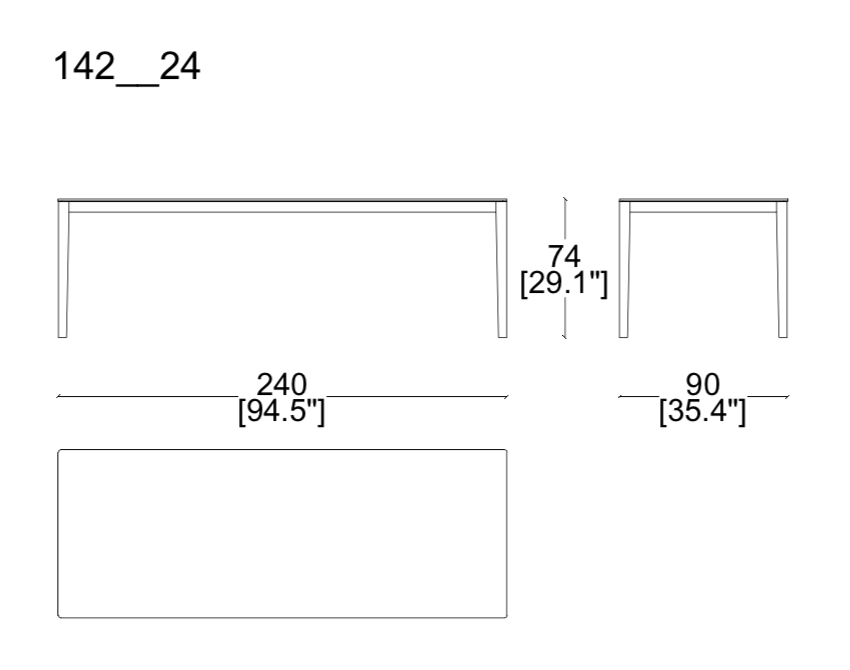Cassina Cotone Dining Table