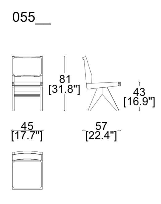 Cassina Capitol Complex Dining Chair