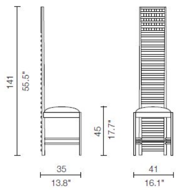 Cassina Hill House Dining Chair