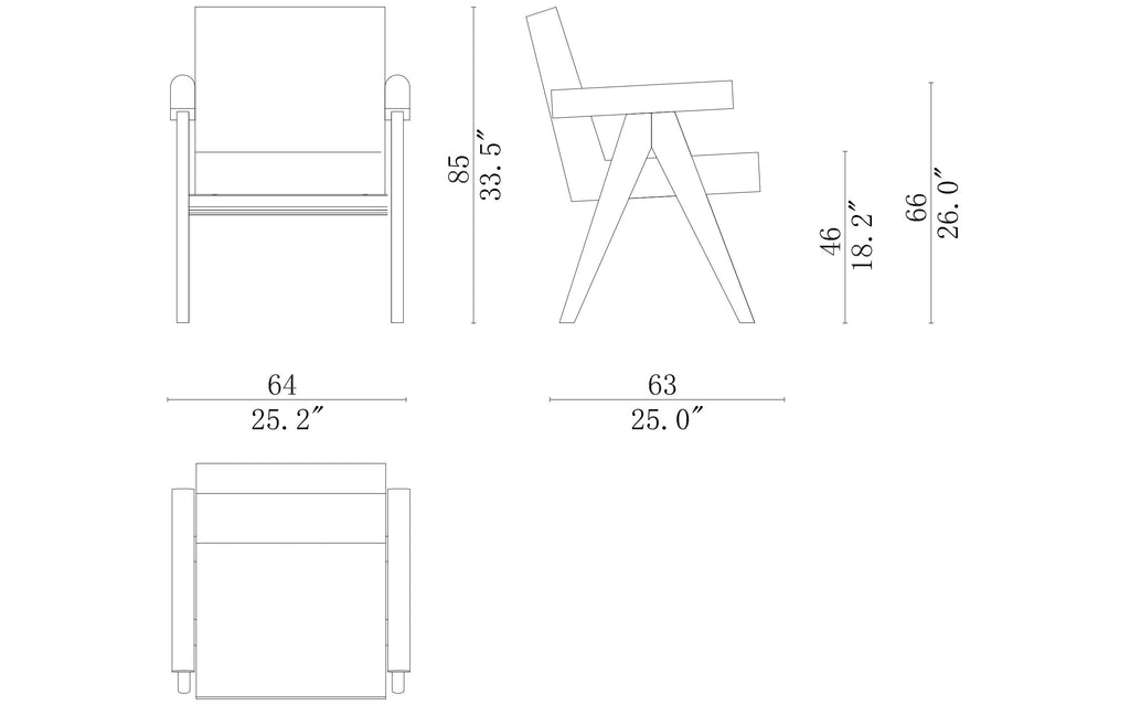 Cassina Committee Dining Chair