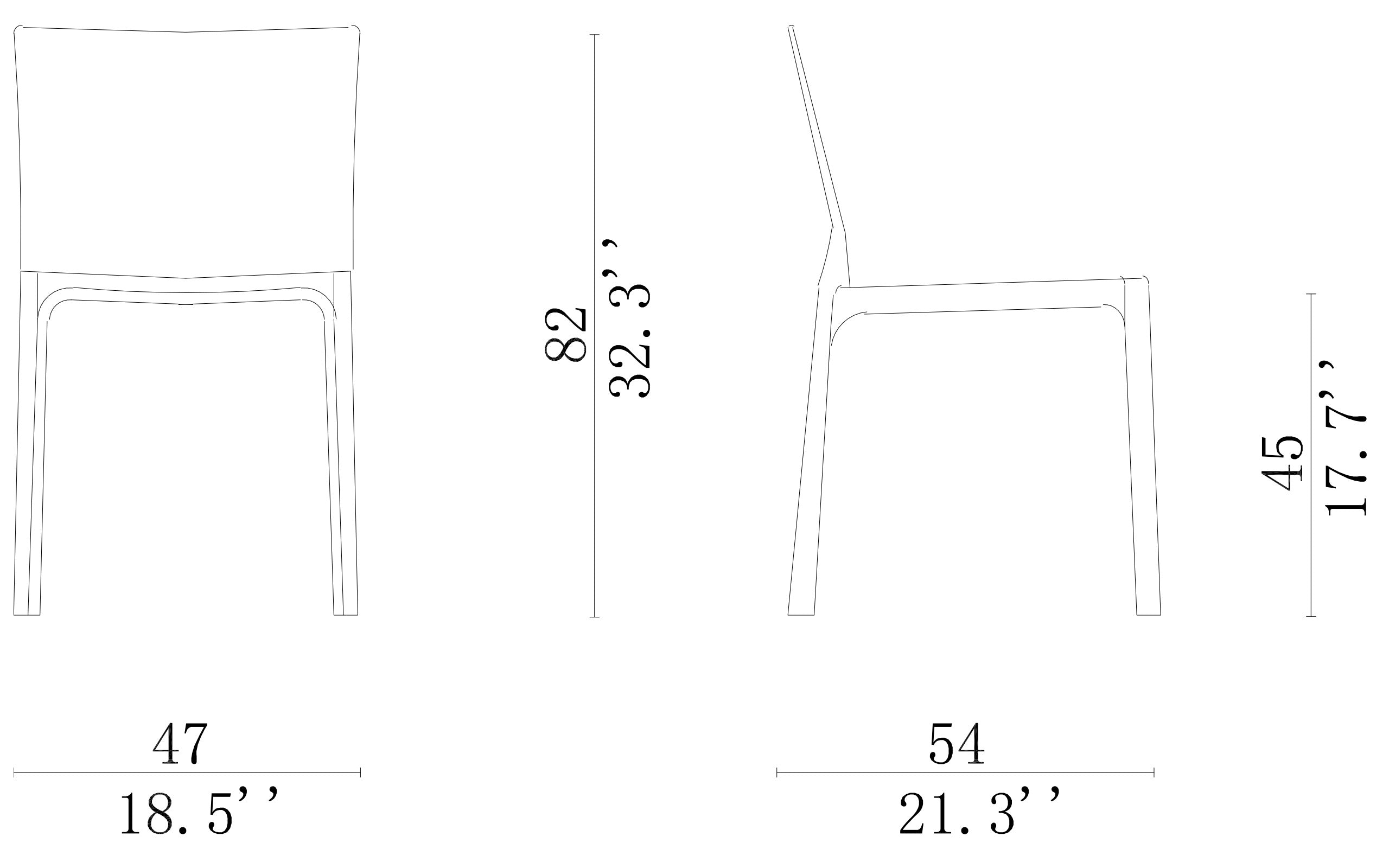 Cassina Cab Dining Chair