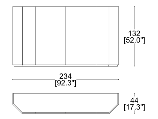 Cassina  Bramante Sideboard